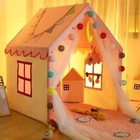 Foldable Kids Play Tent     Princess Castle Teepee For Indoor outdoor Fun   Decor