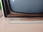 Vintage 1980 Zenith N120c Solid State Portable Television Tv 11 5  Screen B w