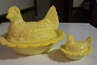 Mosser Dandelion hen On Nest Dish 6 Length  mini  2    2  glows  new Color 