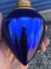     Only 6-12 Known   Lightning Rod   Cobalt Blue Mercury Panelled Pendant Ball