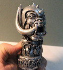 Mot  rhead Snaggletooth Silver Bust Resin Heavy Metal Music Rock Figure Mot  rhead