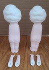 2 Ceramic 6 1 2  Dolls  Body arms Bisque Painted With Flesh Color Ready To Paint
