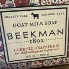 Beekman 1802 Goat Milk Soap Honeyed Grapefruit 9 Oz New Sealed Wrapped