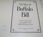 The West Of Buffalo Bill Frontier Art Indian Crafts-limited Ed  Leather-signed