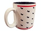 Vintage Russ Berrie   Co Scottie Dog 12 Oz Ceramic Coffee Cup Mug - 1980s