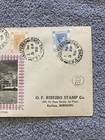 Hong Kong 1938  5 Ap  Fdc Views Of Hong Kong Reg Cover Envelope