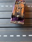 Ho Slot Car Aurora T-jet - Huge   1407 Charger Purple White Stripe