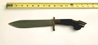 Antique Kali Hand Made Filipino Bowie Knife Philippines Moro Horn Handle