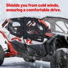 Utv Steel Framed Upper Door Enclosure Set For Can Am Maverick X3 Max 2017-2026