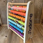 J   adore Double Sided Abacus Learning Math Beads letters W  Corrosponding Animals
