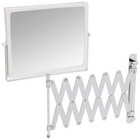 Two-sided Swivel Wall Mount Mirror - Vanity Mirror With 5x Magnification   30   