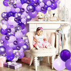 Purple Balloons Garland Arch Kit - 116pcs For Wedding  Birthday  Party Decor