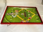 Antique 1920   s Skor-it Baseball Bagatelle Pinball Game Outstanding Graphics 