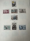 French West Africa Stamps Lot Of 60 Used And Unused Collection