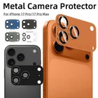 Tempered Glass Metal Camera Lens Protector For Apple Iphone 17 Pro Max 17 Air