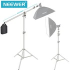 Neewer Photo Studio 2-in-1 Light Stand 48 4-151 5  With 85  Boom Arm And Sandbag