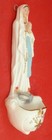 Our Lady Of Lourdes Ceramic Holy Water Font  Made In Italy