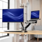 Vivo Universal Adjustable Monitor And Laptop Desk Mount  C-clamp And Grommet
