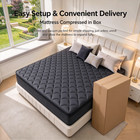 12   14  Queen King Full Hybrid Mattress Gel Memory Foam Pocket Spring Mattress