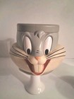 Vintage Looney Tunes warner Bros  3d Rubber Mug  Bugs Bunny  Euc 