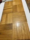 Solid Oak Parquet Flooring 12x12 10 Tiles 10 Sq Ft Reclaimed  Free Ship