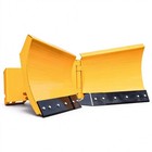 Hydraulic V   plow Snow Blade For Skid Steer Loader  3 In 1 V Straight Scoop Worki