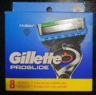 Gillette Proglide Power Razor Blade 8 Refill Cartridges-