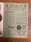 Boston Bruins Nhl Hockey Program Vs New York Rangers - Canadiens - November 1964