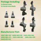 Valve Rocker Arms For Honda Xr600r Xr650l Nx650  14431-mg3-020  14442-mn1-671