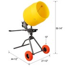 3 5 Cuft 100l Portable Electric Concrete Mixer For Mortar Stucco Fodder110v 60hz