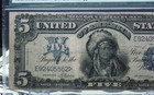 1899  5 Silver Certificate   chief   Large Note Fr 275 Pmg F15 Choice Fine Ecc c