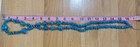 Bisbee Turquoise Jacla Necklace With Sterling Silver Pearls