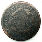 1810 Classic Head Half Cent Vg Details Nice Early American Copper Coin Damaged