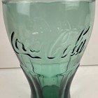 Vintage Coca-cola Coke Glass Green 6  - Holds 16 Oz Euc