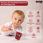 Rcl 2 Pk Sippy Cups 8 Oz W  Lid Baby Trainer  Toddler For Trave   Home Free Ship