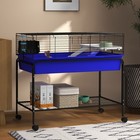 39  Small Animal Cage Guinea Pig  Hedgehog  Ferret Pet Habitat  Blue