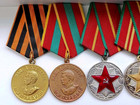 Soviet Russian Set 23 Medals  Badges With 7 Documents Of Veteran Ww2  Army Ussr