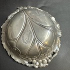 Arthur Court Grape   Leaf 7    Bowl     Aluminum Serveware     Vineyard Collection