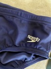 Speedo Size 32 Men s Powerflex Eco Blue Swim Briefs Front Lined Nwt 