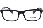 Burberry Elm Be2334 3001 Eyeglasses Men s Black Full Rim Rectangle Shape 55mm