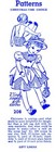 Rag Doll Pattern Mail Order 208   Clothes 27  Tall