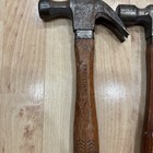 Vintage Wood Handle Craftsman Claw Hammers