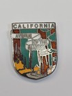 California Travel Souvenir Lapel Pin Mafco Avenue Of The Giants Redwood Trees
