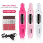 Electric Nail File Art Drill File Acrylic Manicure Pedicure Portable Machine Kit