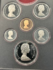 1983 Royal Canadian Mint Proof Set Of 6 Coins  In Ogp Case  if You Wish It 