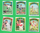 Only 7 99 Ea - 1972 Topps Baseball Set Lot- High Hi  s Numbers - You Pick  