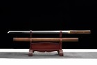 Handmade Spring Steel Zatoichi Japanese Samurai Ninja Sword Razor Sharp Sharp