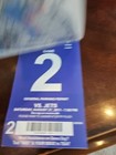 Lot Of 2 New York Giants Parking Pass 2011 Season Stub Permit Game Stub Park