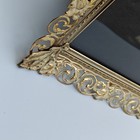 Vtg Brass Metal Filigree 8  X 10  Picture Frame Hollywood Regency Mcm Ornate