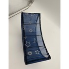 Vintage Blue Mesh Crescent Moon Valance Light Cover Wall Sconce Shade Celestial